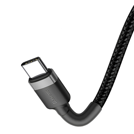 Baseus Cable Type-C to Type-C 60W 2m, Cafule Series, Black