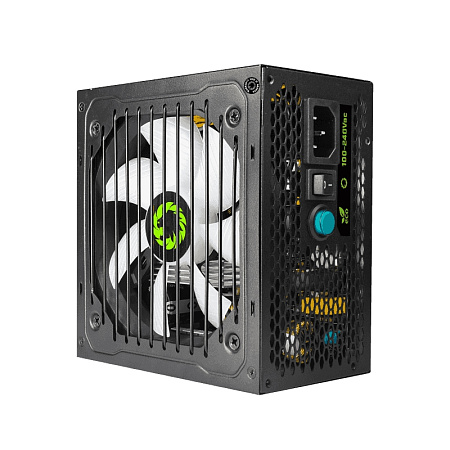 Power Supply ATX 700W GAMEMAX VP-700-RGB-M, 80+ Bronze, 120mm RGB, Active PFC, Fanless mode, Semi-mo Power Supply ATX 700W GAMEMAX VP-700-RGB-M, 80+ Bronze, 120mm RGB, Active PFC, Fanless mode, Semi-mo
