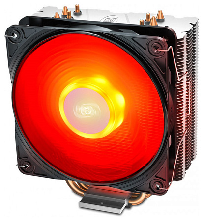 AC Deepcool "GAMMAXX 400 V2(RED)" (<27.8dBA, 64.5CFM, 120mm Red LED, PWM, 130W, 606g.)