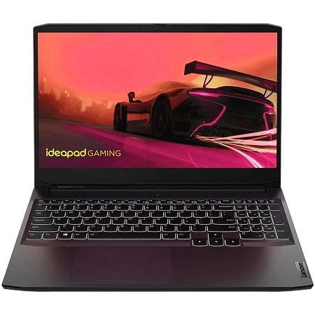 Игровой ноутбук 15,6" Lenovo IdeaPad Gaming 3 15ACH6, Shadow Black, AMD Ryzen 5 5500H, 16Гб/512Гб, Без ОС
