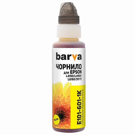 Ink Barva for Epson 101 Y yellow 100gr Onekey compatible