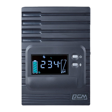 UPS PowerCom SPT-1500, 1500VA/1200W, Smart Line Interactive, Pure Sinewave, LCD, AVR, USB, SNMP, 2xS