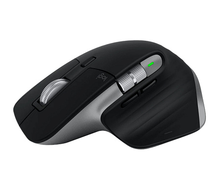 Wireless Mouse Logitech MX Master 3S for Mac, 200-8000 dpi, 7 buttons, Ergonomic, 141g, 500mAh, Sile