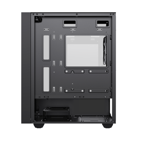 Case mATX GAMEMAX Storm, w/o PSU, 0.45mm, 1x120mm FRGB, Front Mesh, Tempered Glass, 1xUSB3.0, 2xUSB2