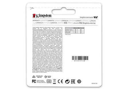 USB Flash накопитель Kingston DataTraveler Micro 3.1, 128Гб, Серебристый