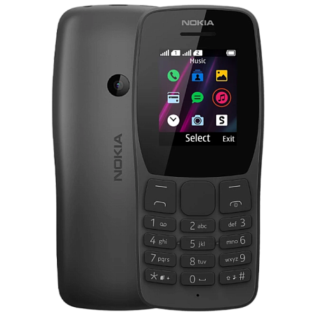 Мобильный телефон Nokia 110, Чёрный