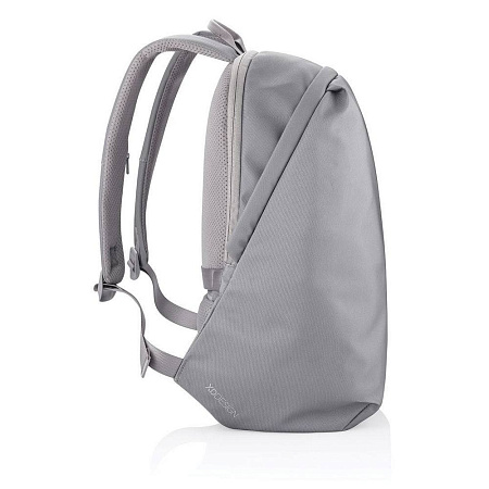 Backpack Bobby Soft, anti-theft, P705.792 for Laptop 15.6" & City Bags, Gray