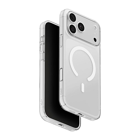 Uniq Case for iPhone 18 Pro Max 6.9 Hybrid Magclick Airsuit, Glossy Clear
