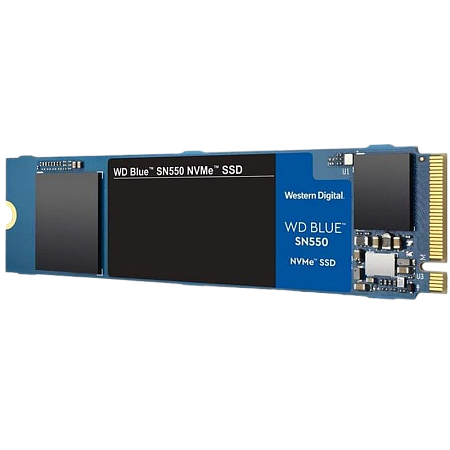 .M.2 NVMe SSD    250GB WD  Blue SN550 [PCIe 3.0 x4, R/W:2400/950MB/s, 170/135K IOPS, TLC BiCS3]