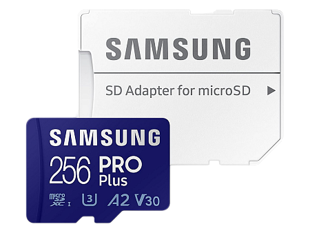 Карта памяти Samsung PRO Plus MicroSD, 256Гб (MB-MD256KA/APC)
