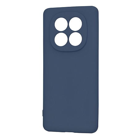 WOO Case Liquid Silicone Xiaomi Redmi Note 14 Pro Plus 5G, Blue