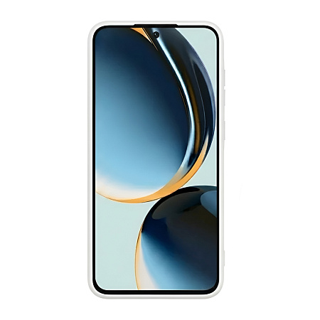 WOO Case Liquid Silicone Samsung A27, White