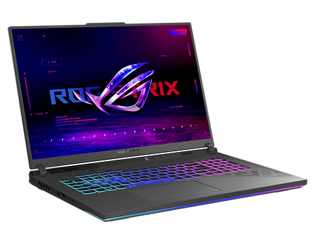 Игровой ноутбук 18" ASUS ROG Strix G18 G814JV, Eclipse Gray, Intel Core i7-13650HX, 16Гб/1024Гб, Без ОС Игровой ноутбук 18" ASUS ROG Strix G18 G814JV, Eclipse Gray, Intel Core i7-13650HX, 16Гб/1024Гб, Без ОС