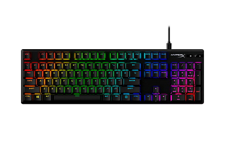 Клавиатура HyperX Alloy Origins PBT, Проводное, Чёрный
