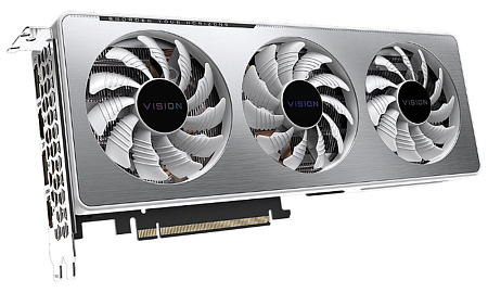 VGA Gigabyte RTX3060Ti 8GB GDDR6 Vision OC (GV-N306TVISION OC-8GD) VGA Gigabyte RTX3060Ti 8GB GDDR6 Vision OC (GV-N306TVISION OC-8GD)