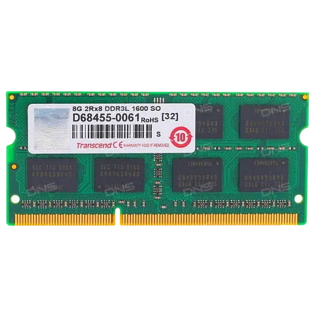 Оперативная память Transcend TS1GSK64W6H, DDR3 SDRAM, 1600 МГц, 8Гб,процессоры ,оперативная память, ssd, M2, hdd, кейсы