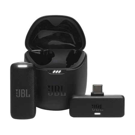 Портативный записывающий микрофон JBL Quantum Stream USB-C, Беспроводной, Чёрный