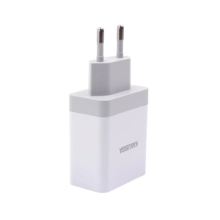 Ksiga Wall Charger Dual Port KSC-756 Bangneng, White Ksiga Wall Charger Dual Port KSC-756 Bangneng, White