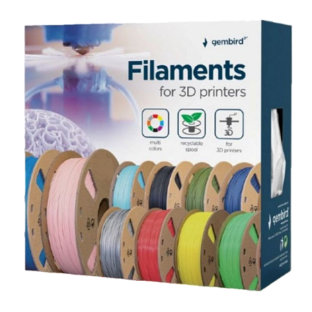 PLA 1.75 mm, Matte White Filament, 1 kg, Gembird 3DP-PLA-01-MTW PLA 1.75 mm, Matte White Filament, 1 kg, Gembird 3DP-PLA-01-MTW