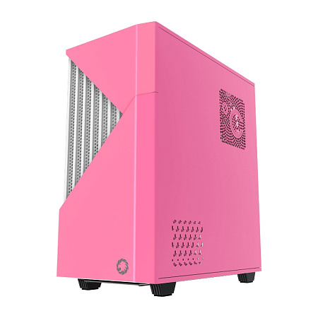 Case ATX GAMEMAX Contac COC, w/o PSU, 0.8mm, 1x120 & 1x140mm ARGB fans, ARGB+PWM Hub, Front Mesh, TG