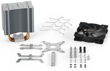 AC be quiet! "Pure Rock 2" (19.1-26,8dBA, 1500RPM, 51,4 CFM, 120mm, PWM, 150W, 4x6mm, 580g.)
