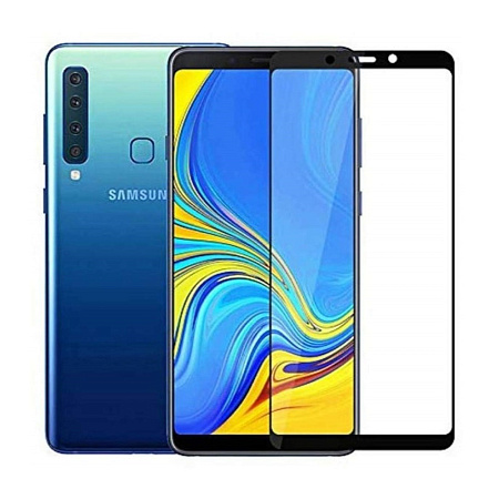 Helmet Diamond Glass 4D Samsung A9 (2018), Black