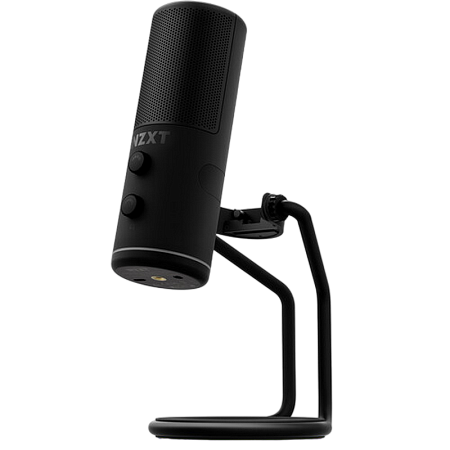 Microphones NZXT Capsule Mini, Cardioid, 24-bit/48kHz, 100Hz-10kHz, 110dB, USB-C, Black