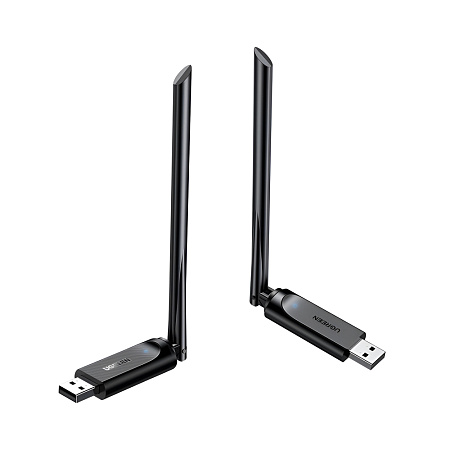 UGREEN AC650 High-Gain Dual Band Wireless USB Adapter | CM496