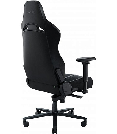Gaming Chair Razer Enki, Maximum load 136 kg, 166-204cm, 4D Armreast,152 Degrees, Lumbar Arch, Black