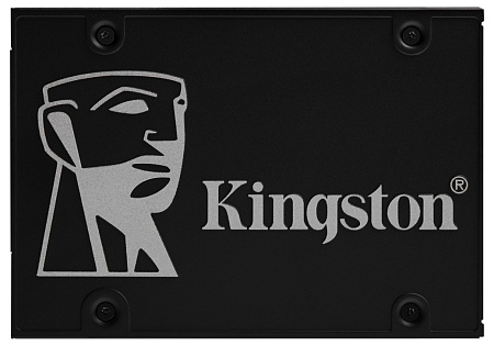 2.5" SATA SSD 1.0TB  Kingston KC600 [R/W:550/520MB/s, 90K/80K IOPS, SM2259, 3D NAND TLC]