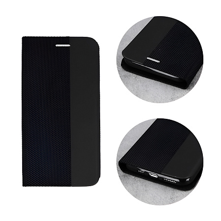 WOO Case Shell Flip Nylon Samsung A56 5G, Black