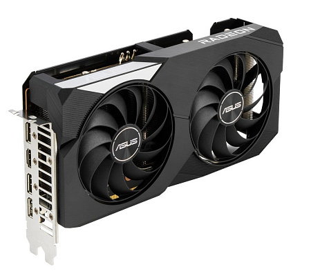 VGA ASUS Radeon RX 6600 XT 8GB GDDR6 Dual OC (DUAL-RX6600XT-O8G) VGA ASUS Radeon RX 6600 XT 8GB GDDR6 Dual OC (DUAL-RX6600XT-O8G)