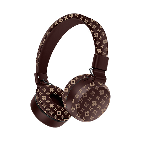 Musen Wireless Headphones on Ear LK-806, Brown Musen Wireless Headphones on Ear LK-806, Brown