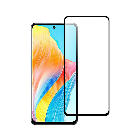 Helmet Diamond Glass 5D Oppo Reno A98 5G, Black