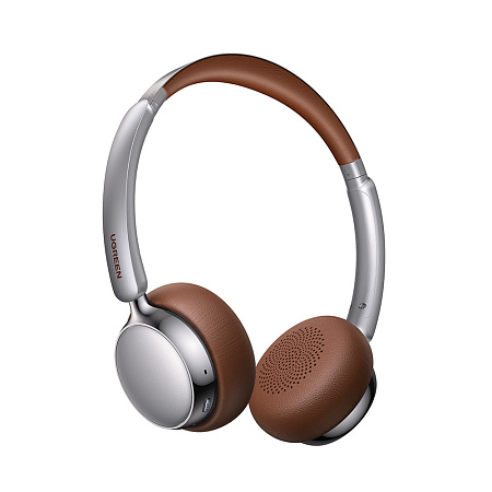 UGREEN Wireless Headphones Studio Plus Hybrid ANC | HP207, Silver-Brown UGREEN Wireless Headphones Studio Plus Hybrid ANC | HP207, Silver-Brown