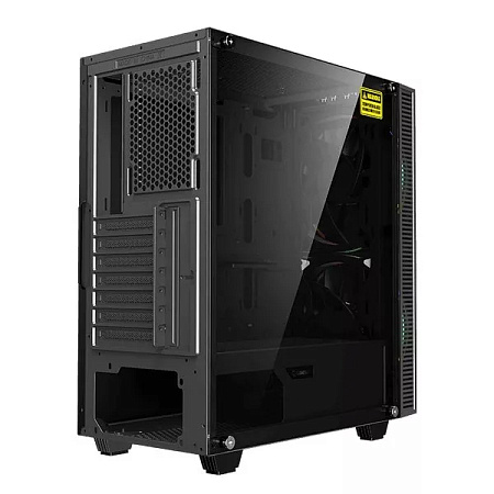 Case ATX GAMEMAX Aero, w/o PSU, 0.5mm, 2x200mm & 1x120mm ARGB fans, ARGB+PWM Hub, Front Mesh, TG, DF