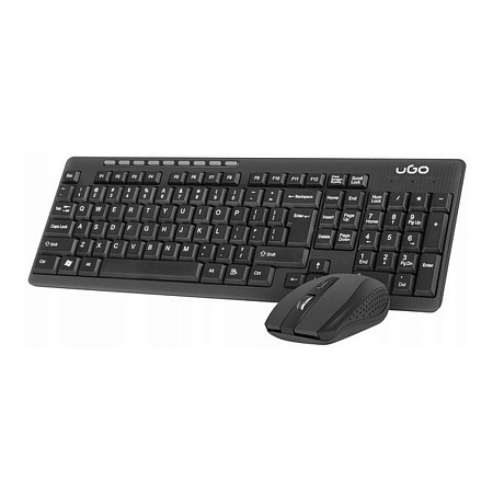 UGO Wireless Combo ETNA CW110, Keyboard & Mouse, US Layout UGO Wireless Combo ETNA CW110, Keyboard & Mouse, US Layout