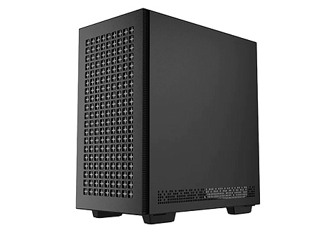 Case mATX Deepcool CH370, w/o PSU, 1x120mm, 2xUSB3.0, Fron Mesh, Tempered Glass, VGA & Headset holde