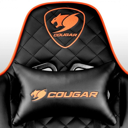 Gaming Chair Cougar ARMOR ONE Black/Orange, User max load up to 120kg / height 145-180cm