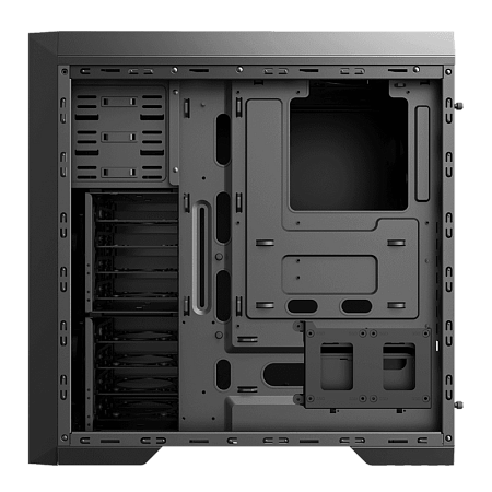 Case EATX GAMEMAX Silent Max, w/o PSU, 0.8mm, 6x120mm fans. PWM Hub, Card Reader, Sound Insulation, 