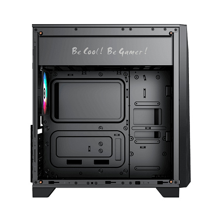 Case ATX GAMEMAX Nova N6, w/o PSU, 0.5mm, 1x120mm ARGB, ARGB LED strip, Tempered Glass, 1xUSB3.0, 1x