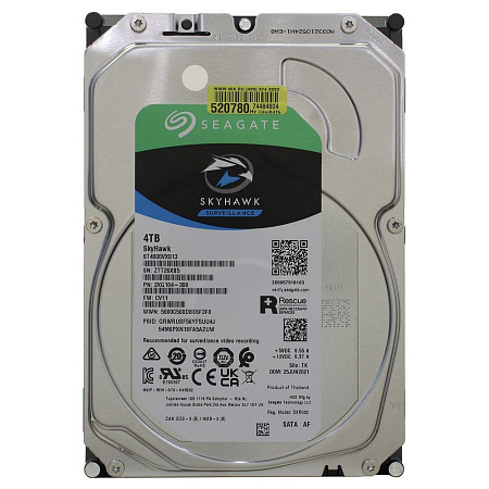 3.5" HDD 4.0TB-SATA-256MB Seagate " SkyHawk Surveillance (ST4000VX013)" 3.5" HDD 4.0TB-SATA-256MB Seagate " SkyHawk Surveillance (ST4000VX013)"