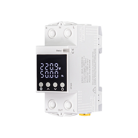 Moes Wi-Fi Circuit Breaker with Display 1P 80A with Energy Monitoring( OCP / OVP / UVP)