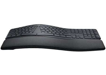 Wireless Keyboard Logitech ERGO K860, Curved keyframe, Split layout, Ultra precise typing, Wrist res