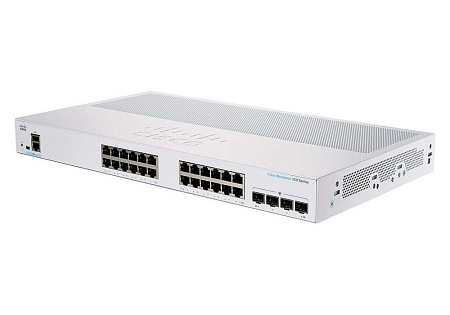 24-port Gigabit Managed Switch Cisco CBS350-24T-4X, 4 x 10G SFP+
