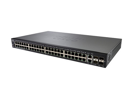 48-port 10/100Mbps Smart Switch Cisco SF250-48, 2xSFP, 2xSFP Combo