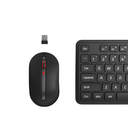 MIIIW Wireless Silent Combo Keyboard and Mouse Gen3, ENG Layout, Black MIIIW Wireless Silent Combo Keyboard and Mouse Gen3, ENG Layout, Black