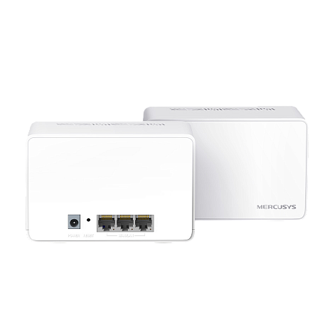 Whole-Home Mesh Dual Band Wi-Fi 6 System MERCUSYS, "Halo H80X(2-pack)", 3000Mbps, MU-MIMO,Gbit Ports