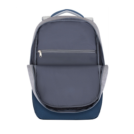 Backpack Rivacase 7567, for Laptop 17,3" & City bags, Gray/Dark Blue