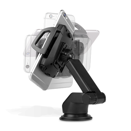 ttec Car Holder Suction Cup Flex Grip Comfort, Black ttec Car Holder Suction Cup Flex Grip Comfort, Black